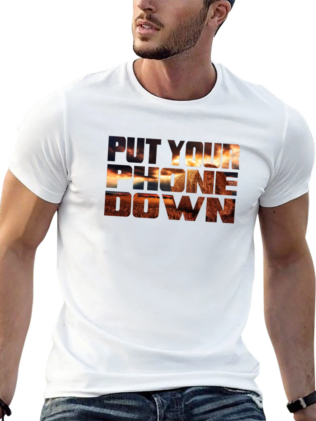 Put Your Phone Down Graphic Tee