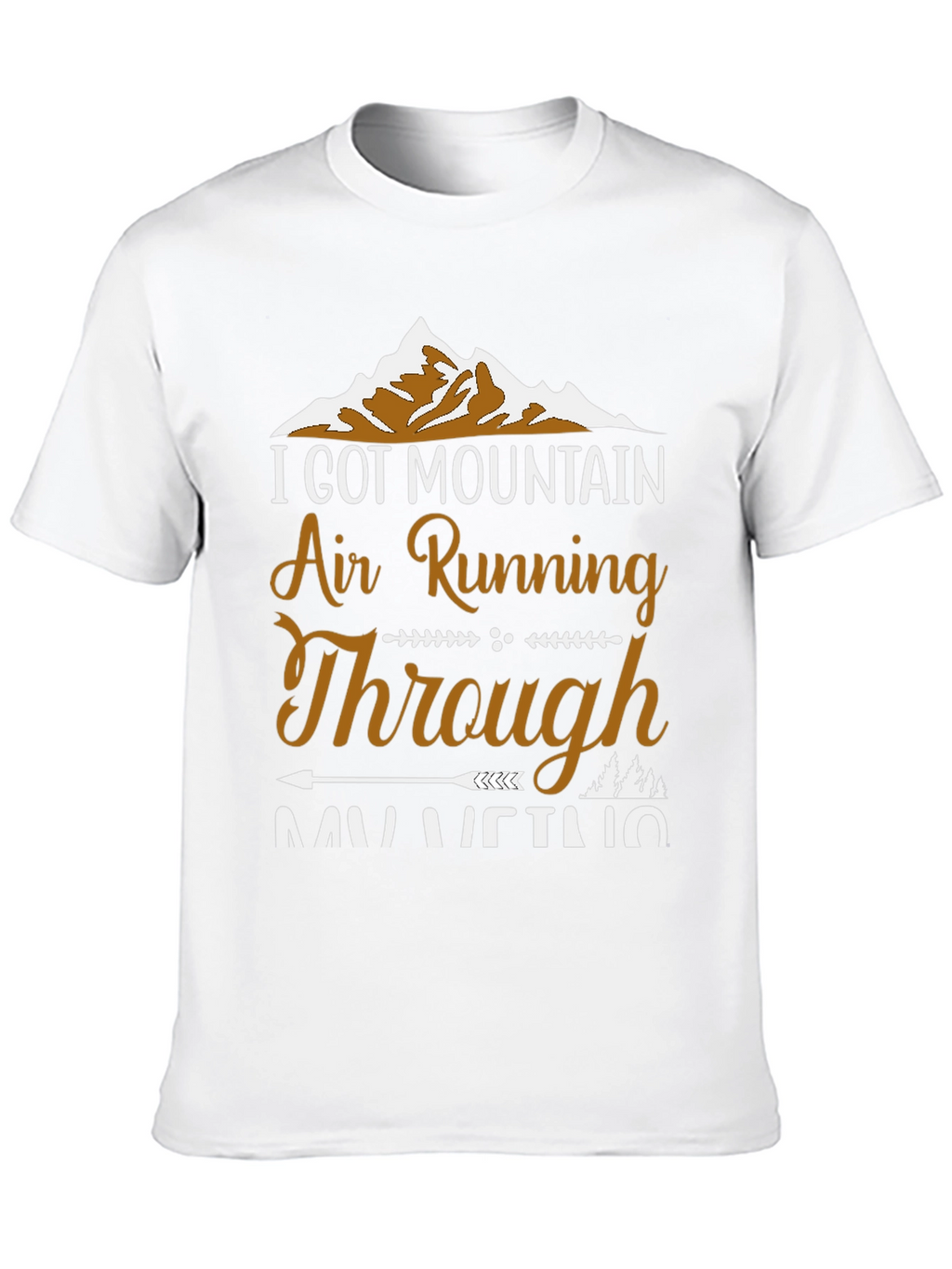 Mountain Air Running Graphic T-Shirt