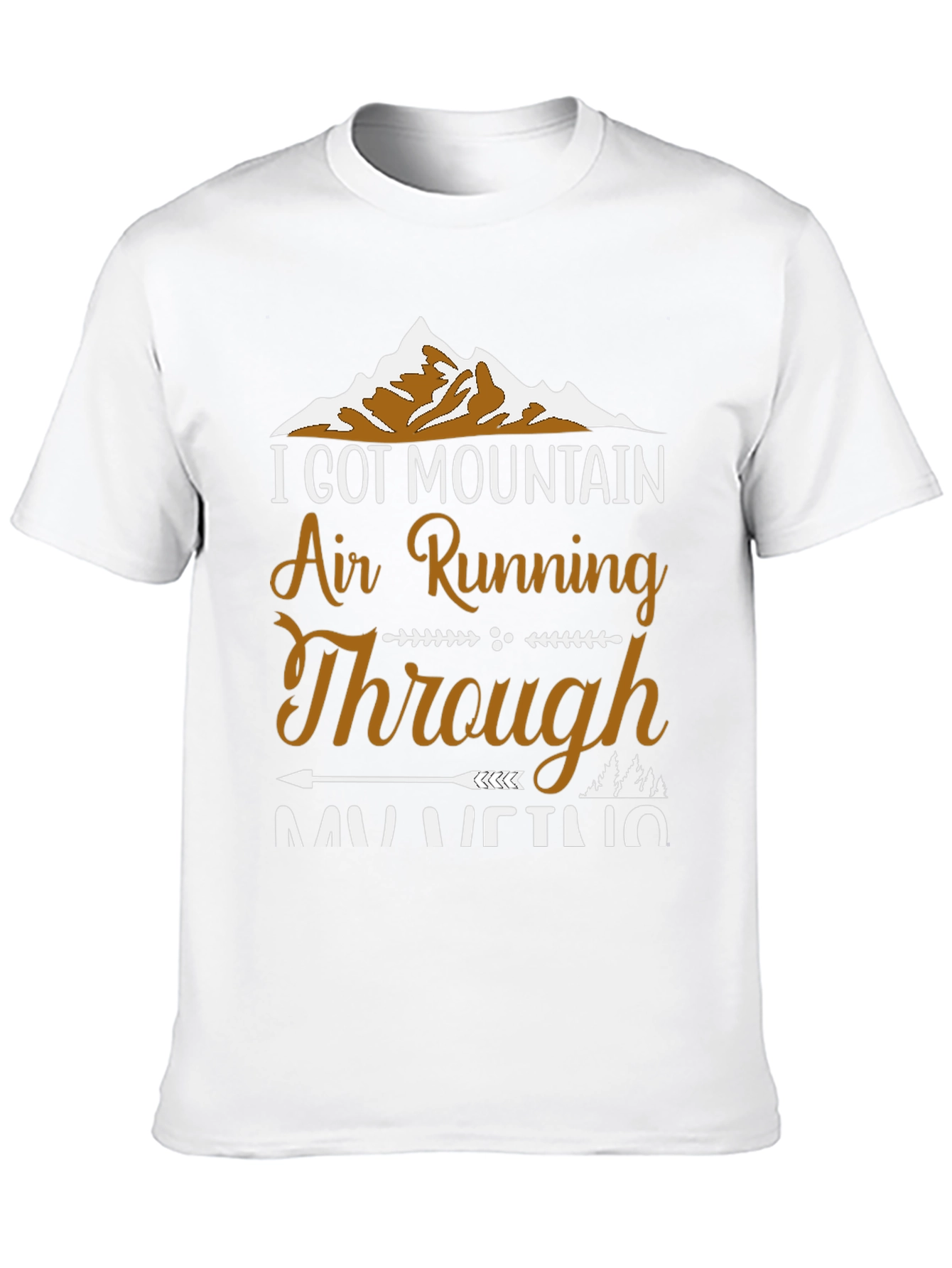Mountain Air Running Graphic T-Shirt