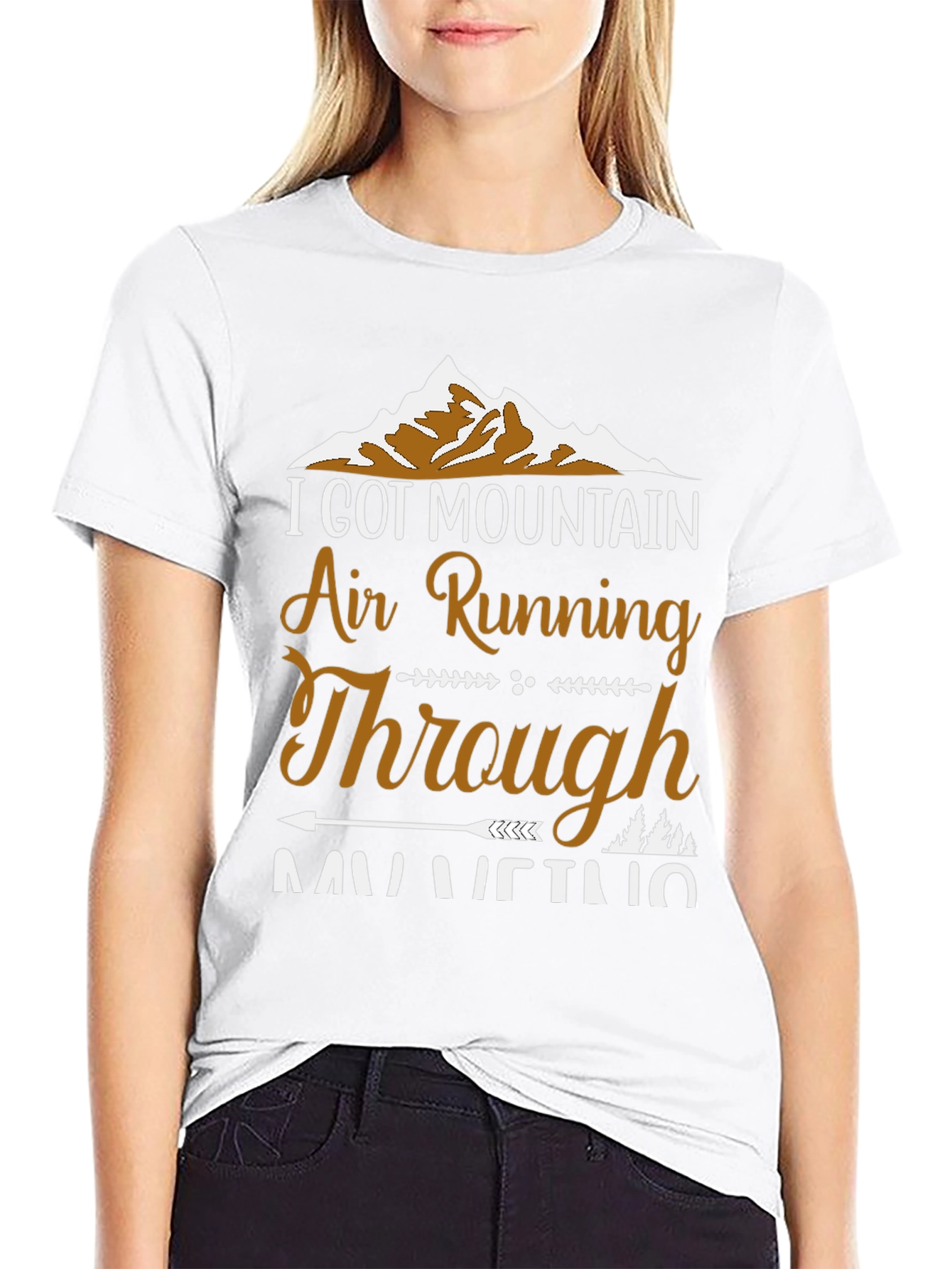 Mountain Air Running Graphic T-Shirt