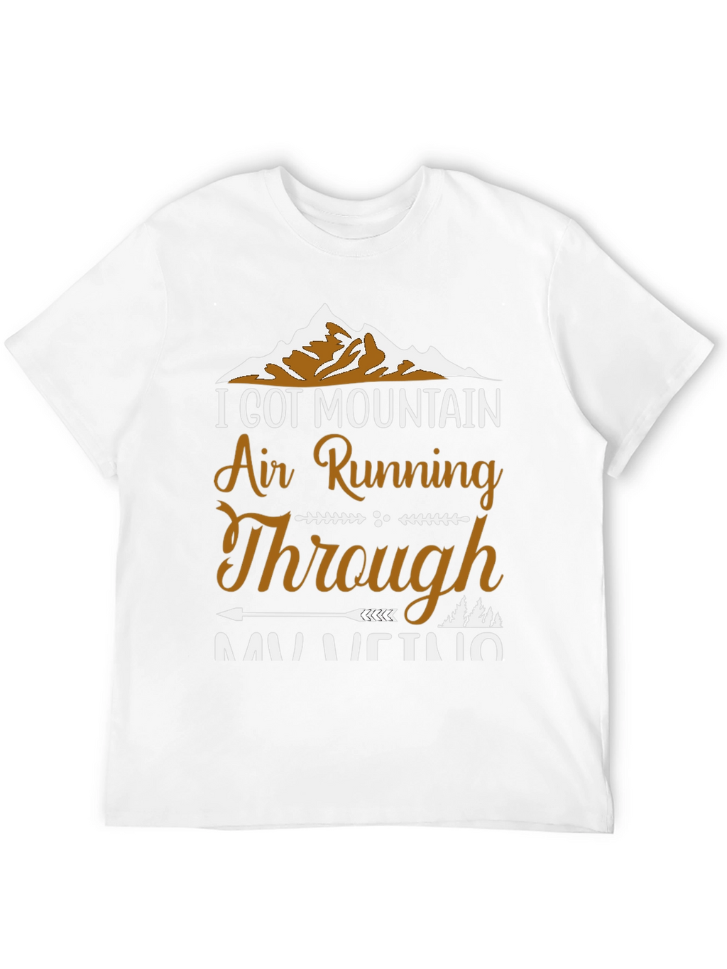 Mountain Air Running Graphic T-Shirt