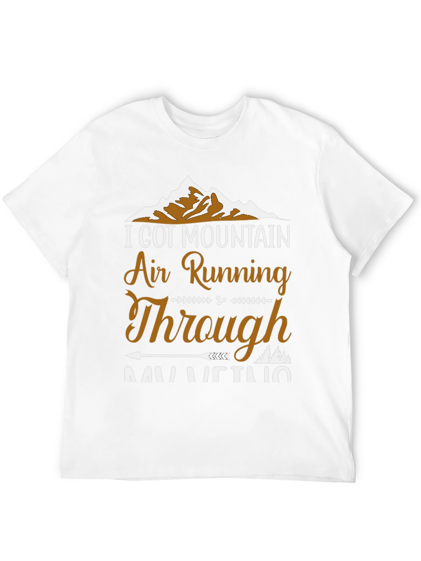 Mountain Air Running Graphic T-Shirt