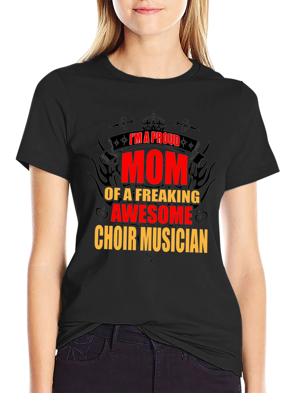 Proud Mom Choir Musician T-Shirt