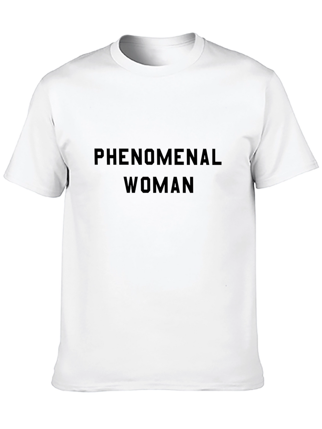 Phenomenal Woman Graphic Tee - Unisex Black T-Shirt