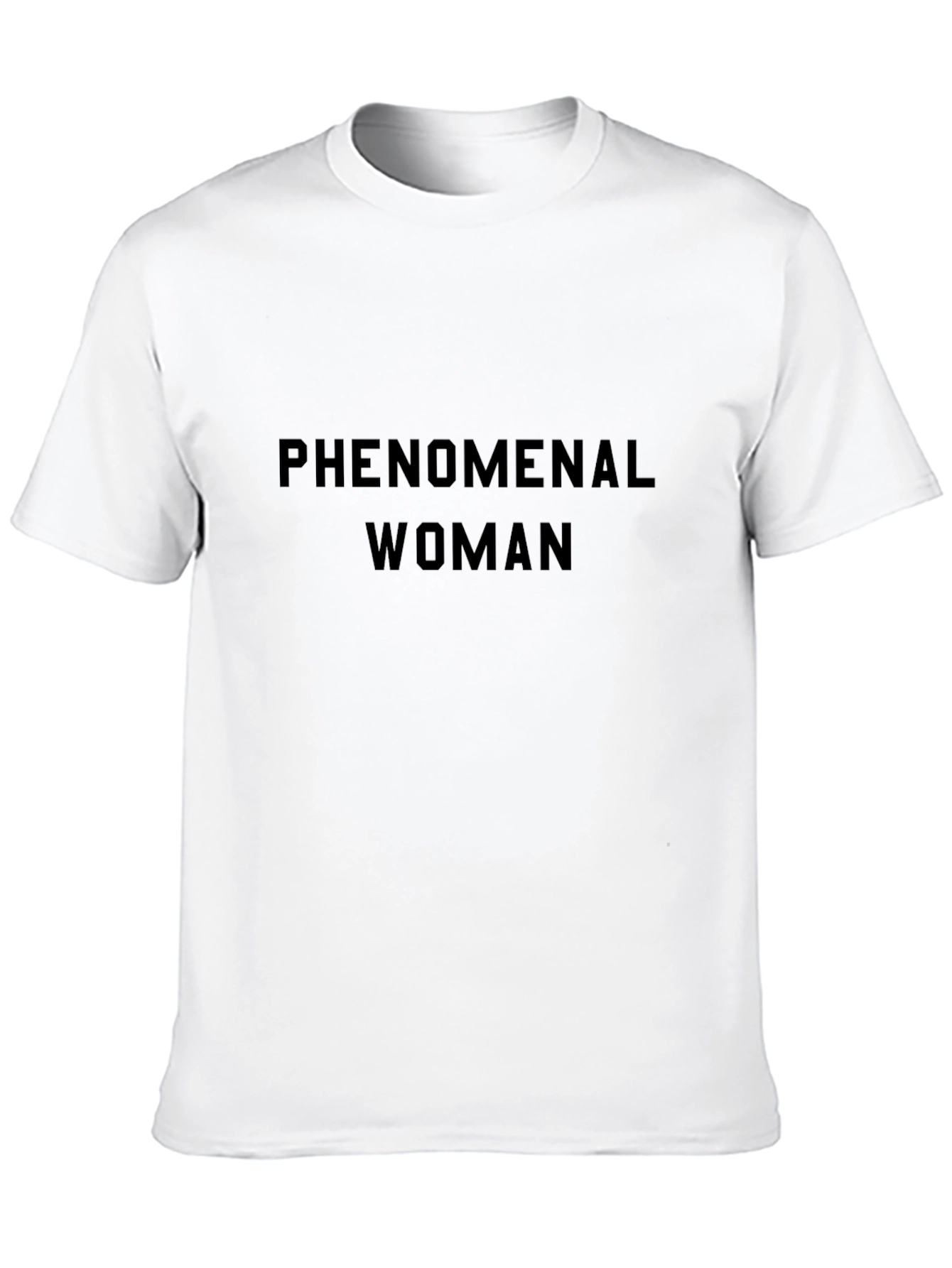 Phenomenal Woman Graphic Tee - Unisex Black T-Shirt