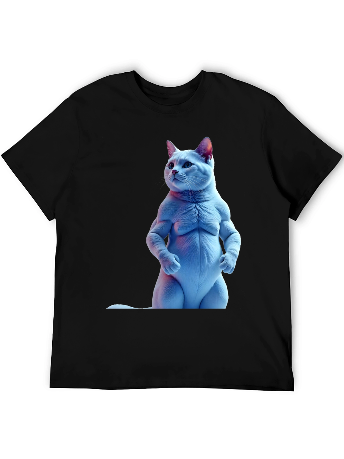 Buff Cat Black T-Shirt
