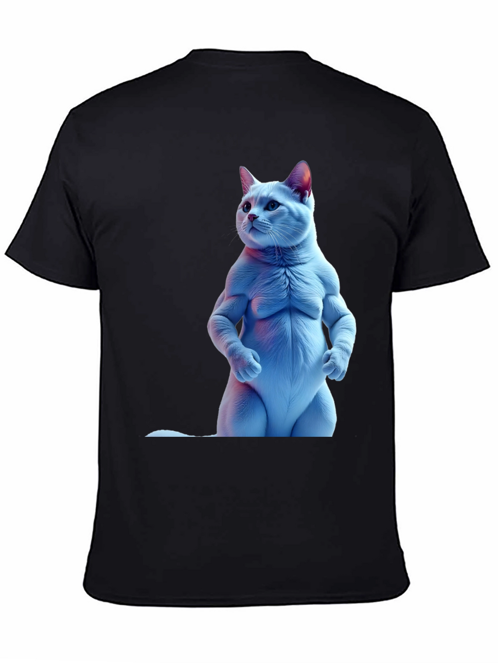 Buff Cat Black T-Shirt