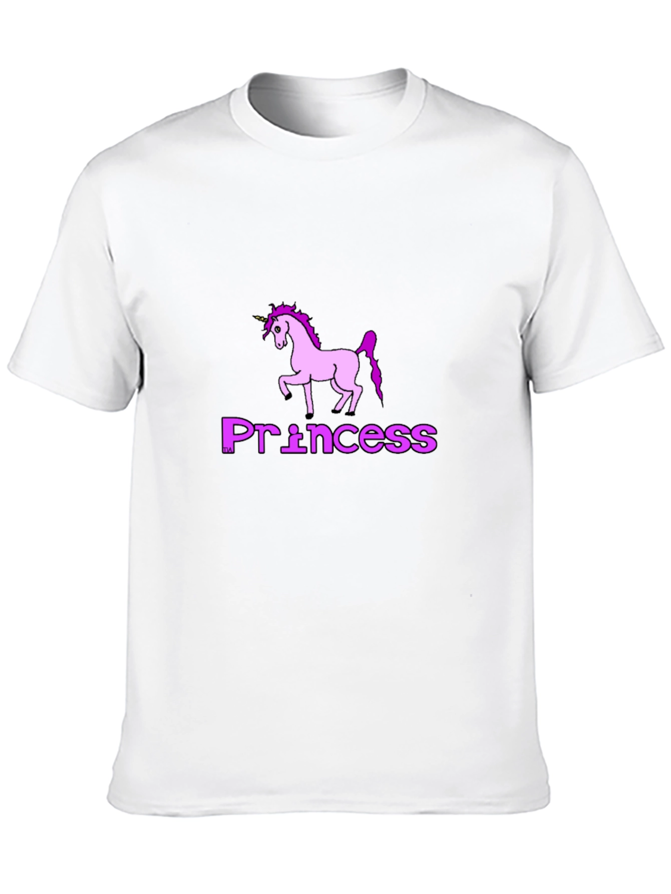 Princess Unicorn Graphic T-Shirt - Fun & Stylish