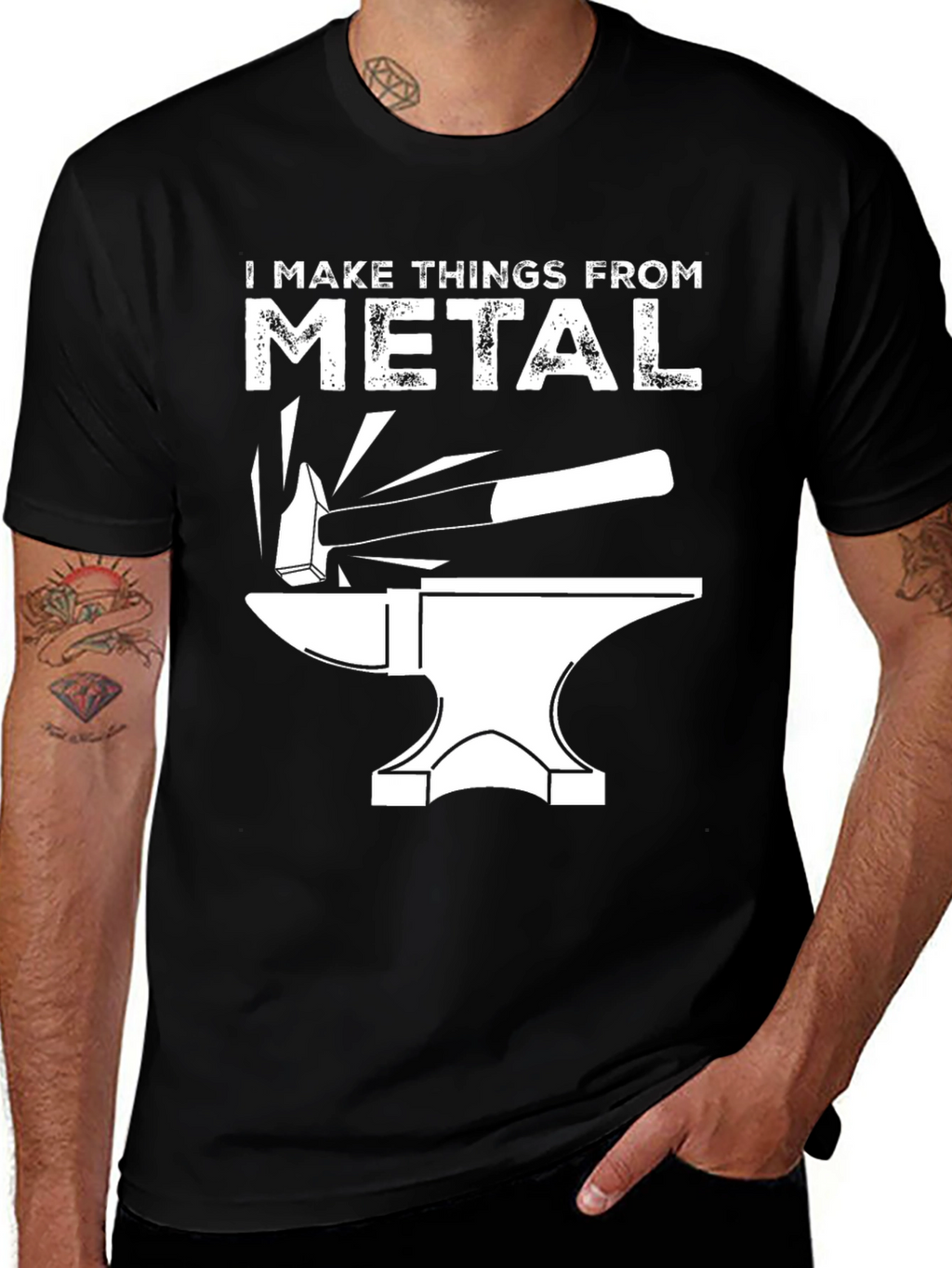 I Make Things From Metal Blacksmith T-Shirt