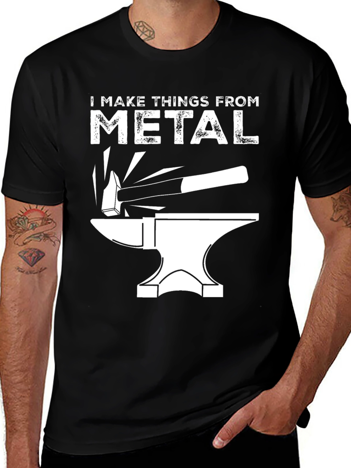 I Make Things From Metal Blacksmith T-Shirt