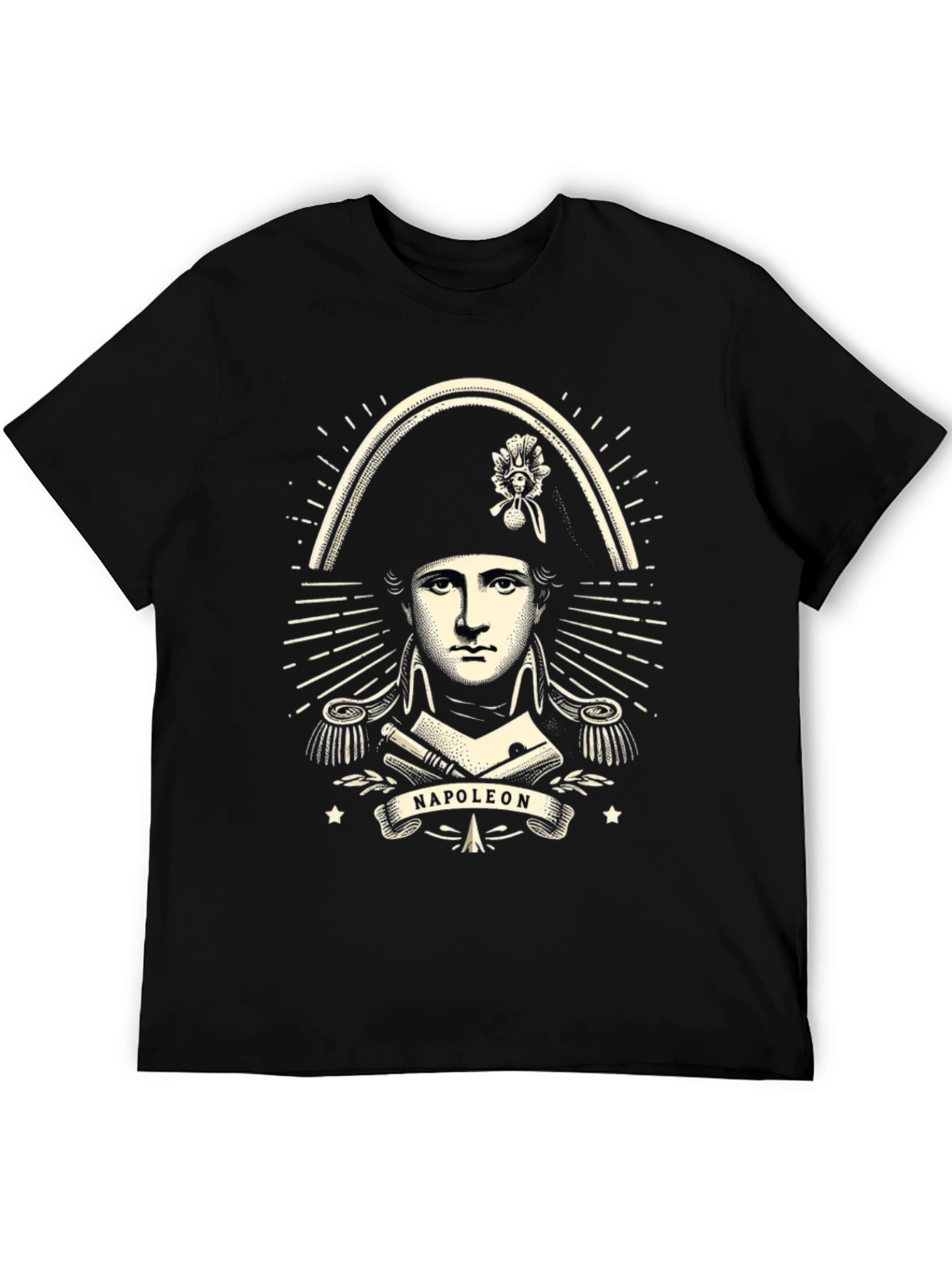 Napoleon Bonaparte Graphic Tee - Classic Black
