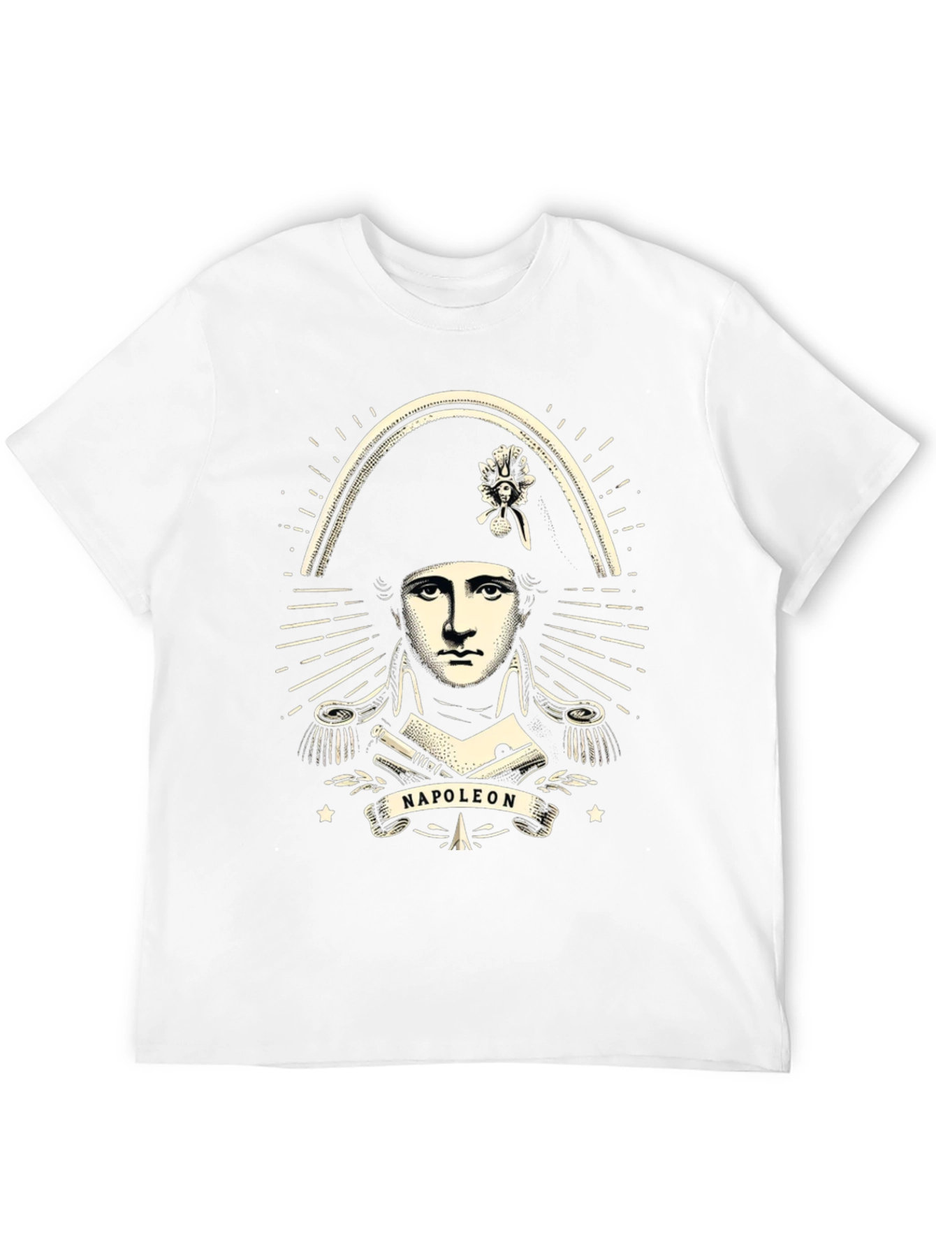 Napoleon Bonaparte Graphic Tee - Classic Black
