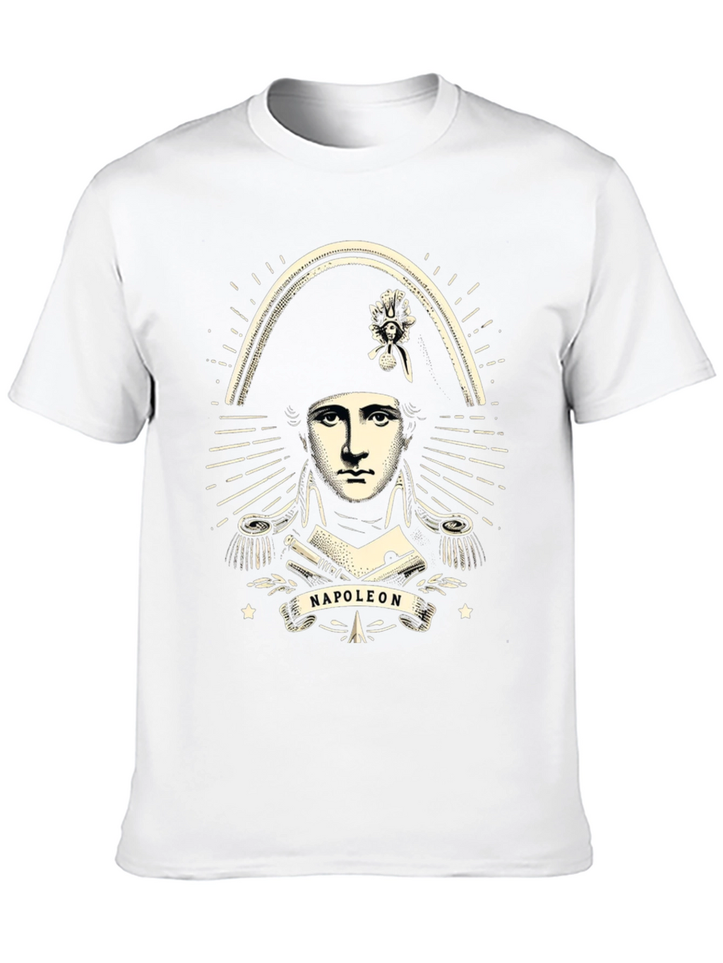 Napoleon Bonaparte Graphic Tee - Classic Black