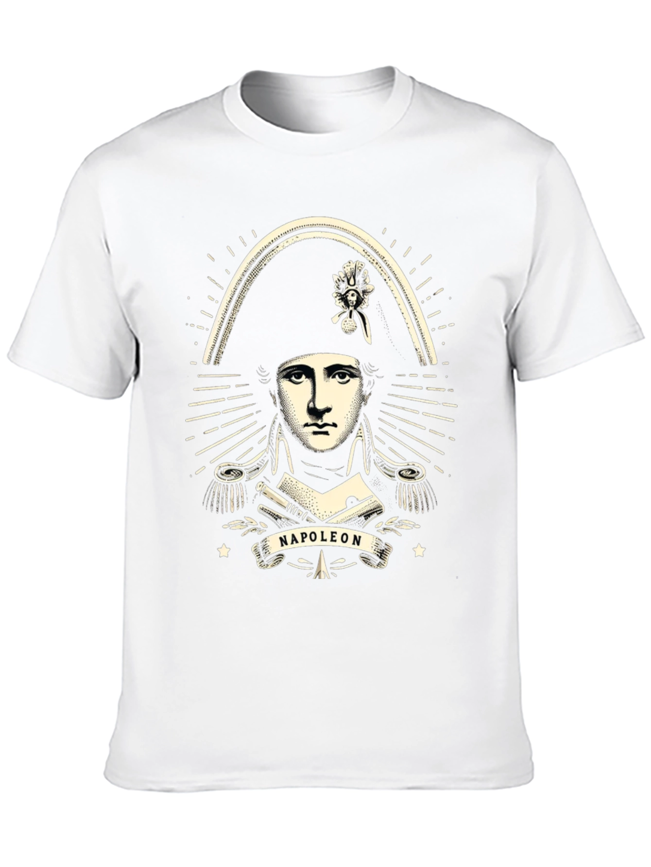 Napoleon Bonaparte Graphic Tee - Classic Black