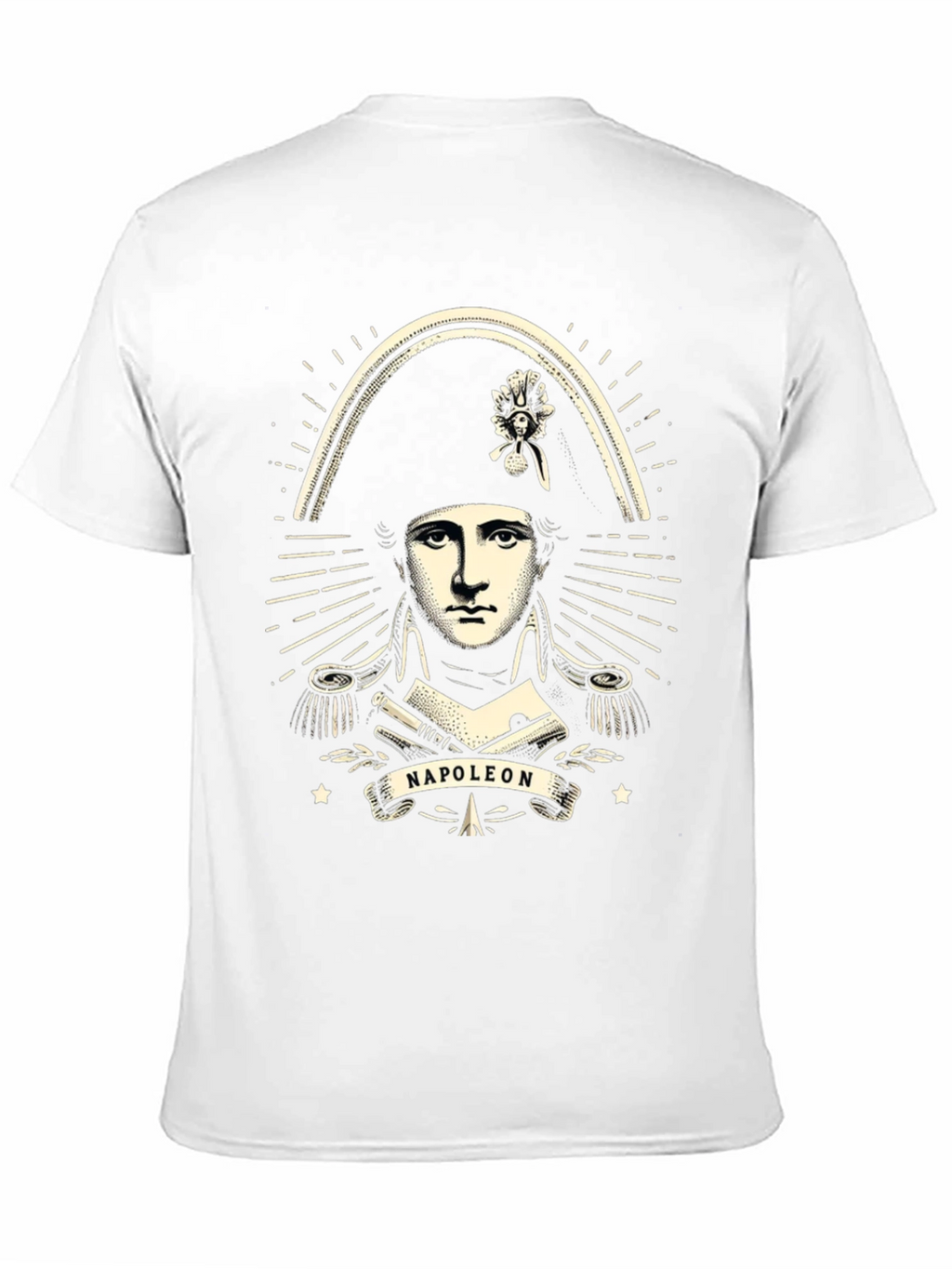 Napoleon Bonaparte Graphic Tee - Classic Black