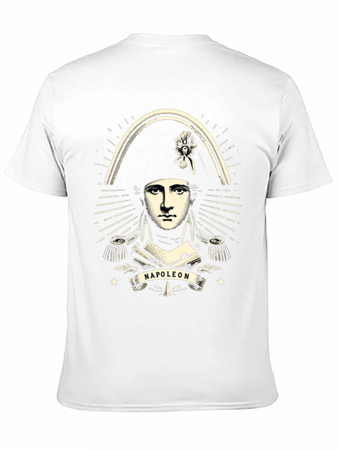 Napoleon Bonaparte Graphic Tee - Classic Black