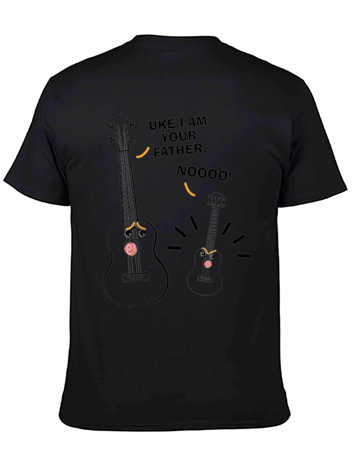 Uke I Am Your Father T-Shirt Funny Ukulele Dad Joke Tee