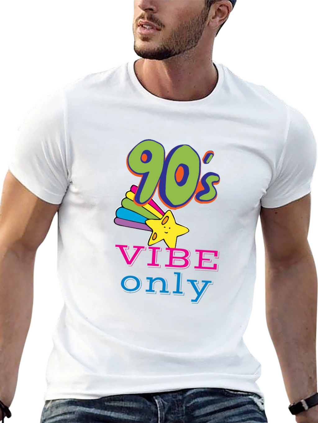90s Vibe T-Shirt - Retro Style