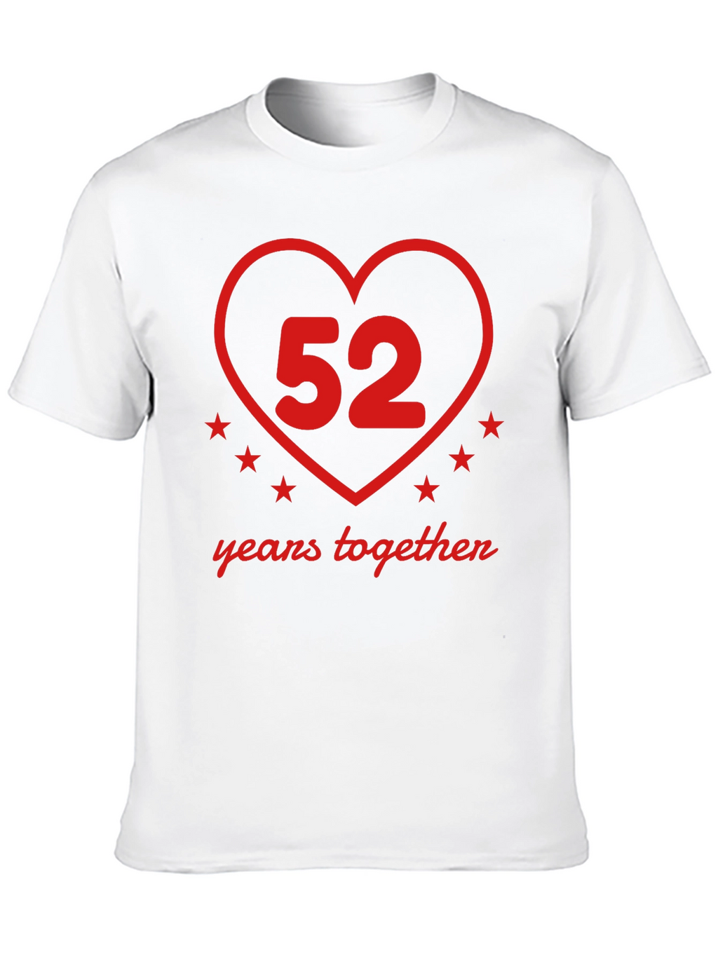 52 Years Together Anniversary T-Shirt