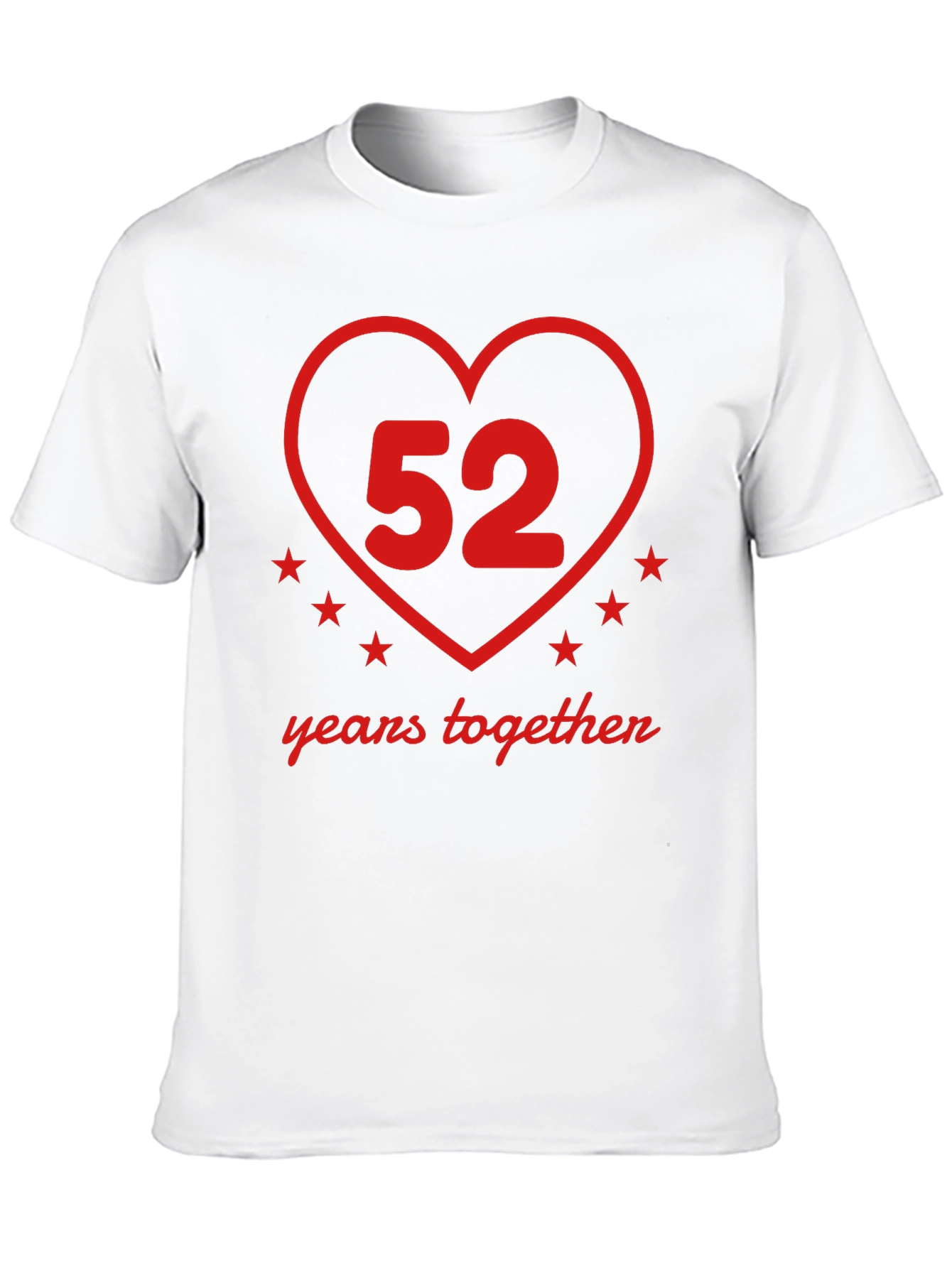 52 Years Together Anniversary T-Shirt