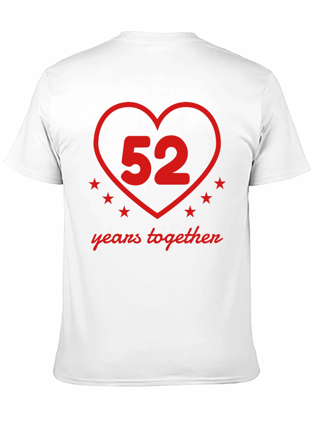 52 Years Together Anniversary T-Shirt