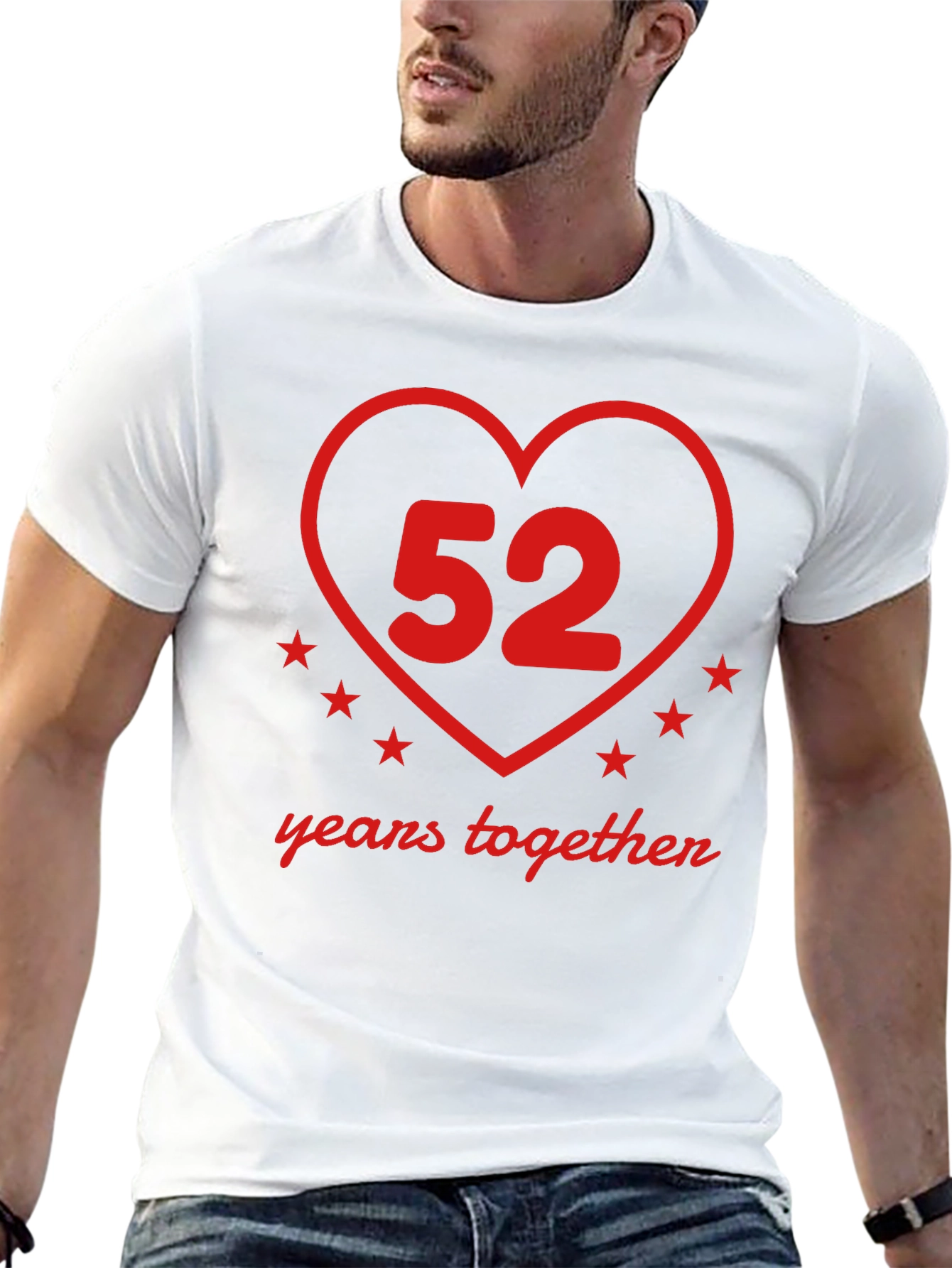 52 Years Together Anniversary T-Shirt