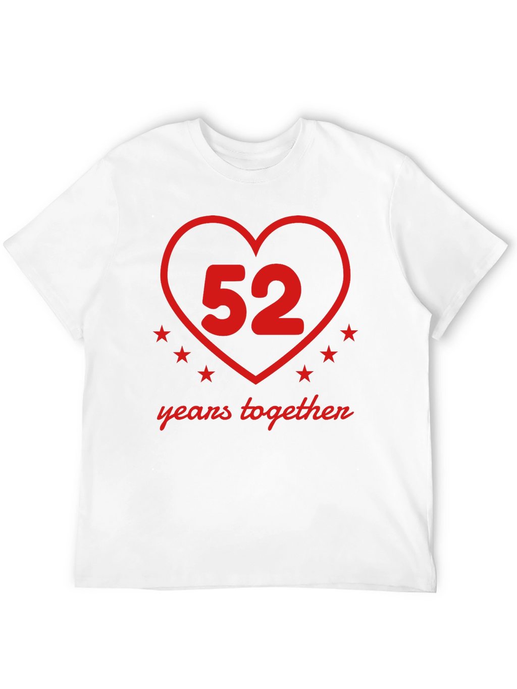 52 Years Together Anniversary T-Shirt