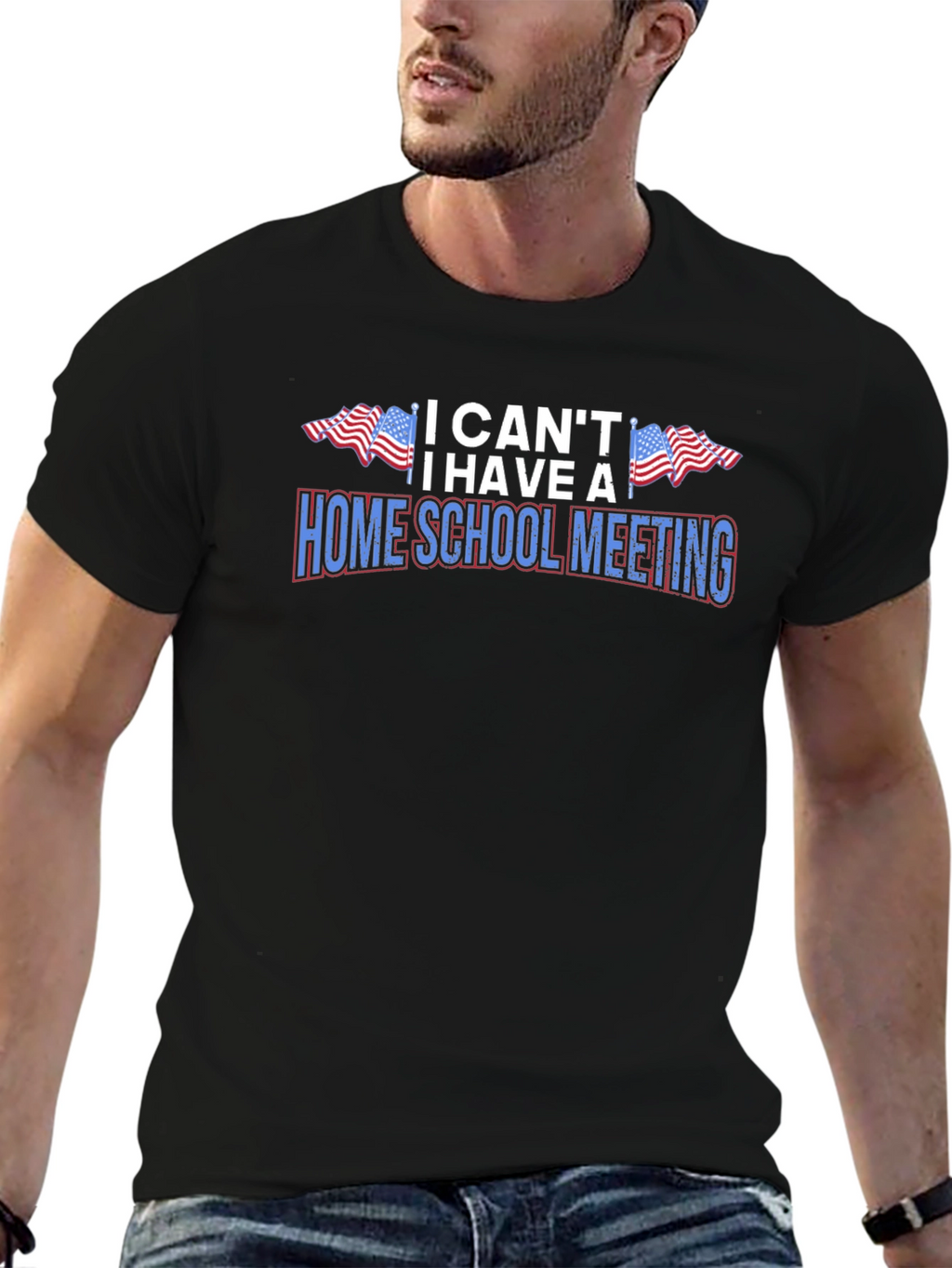 I Cant I Have A Homeschool Meeting Graphic Tee