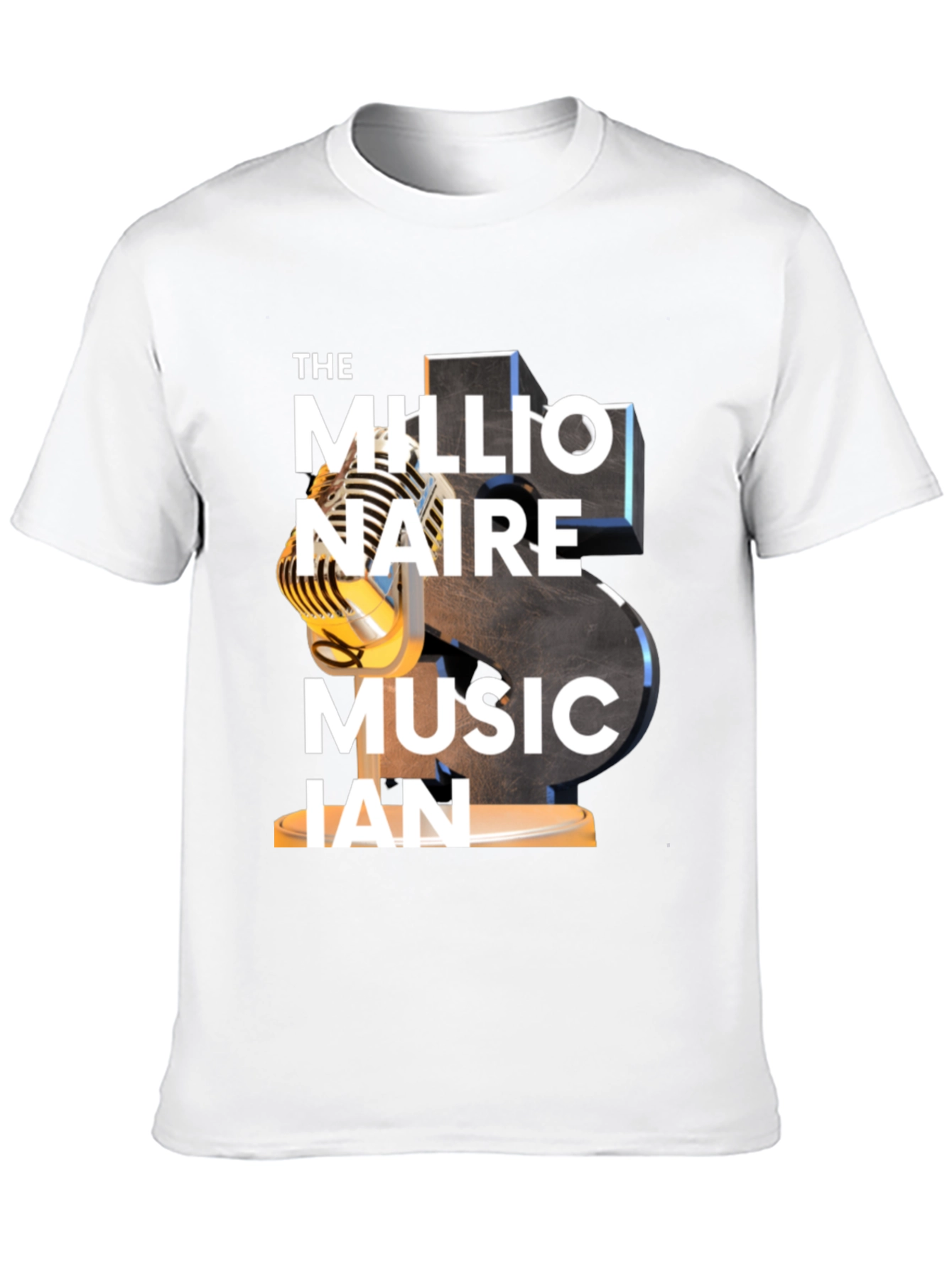 Millionaire Music Man Black Graphic Tee