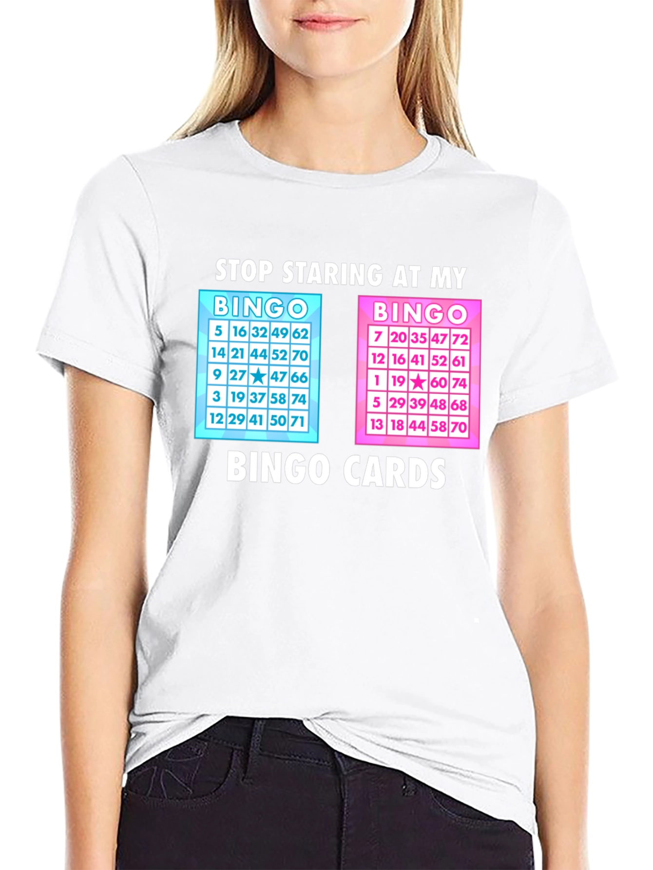 Stop Staring at My Bingo Cards T-Shirt