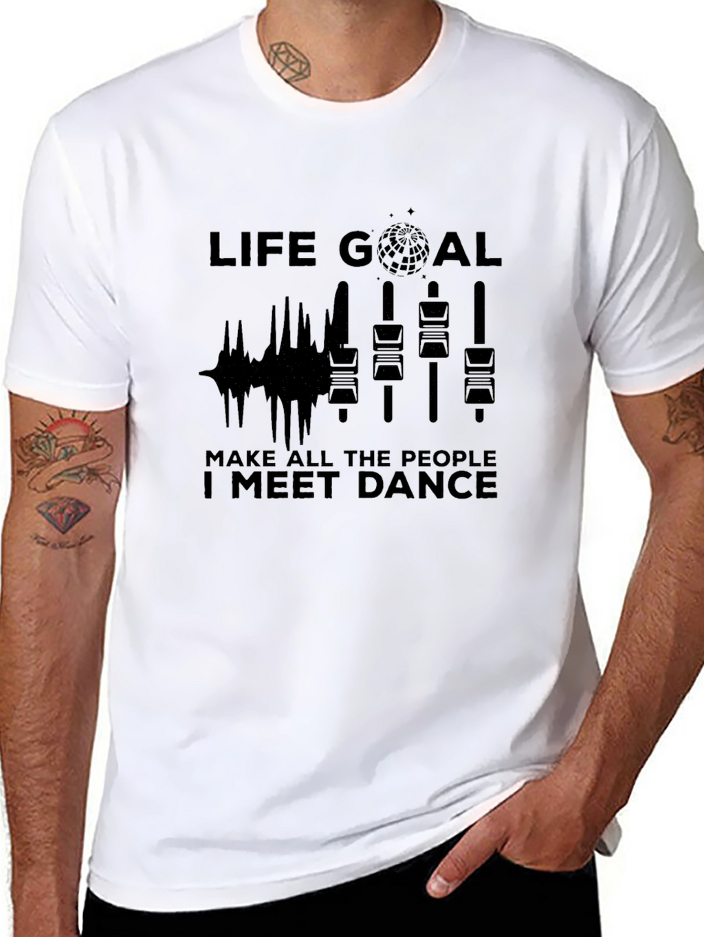 Life Goal Dance Graphic T-Shirt