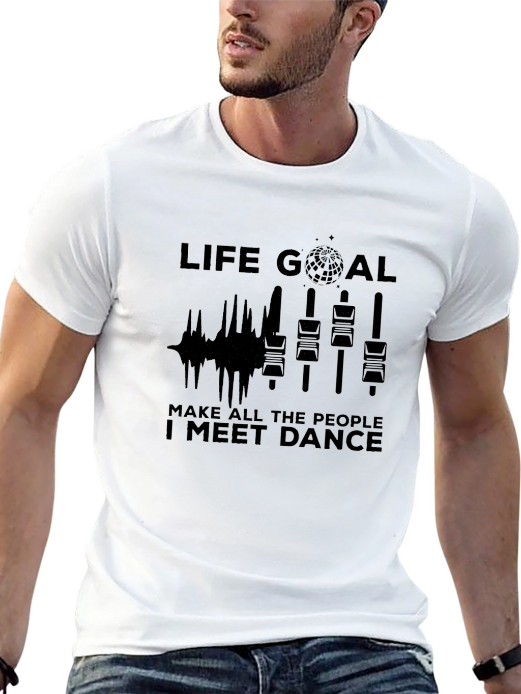 Life Goal Dance Graphic T-Shirt