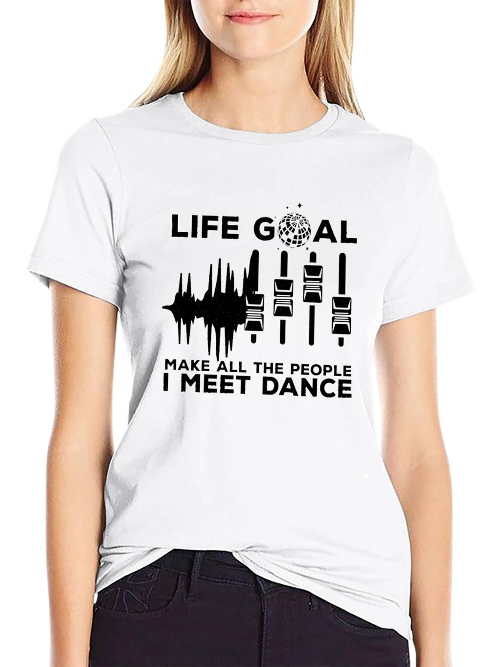 Life Goal Dance Graphic T-Shirt