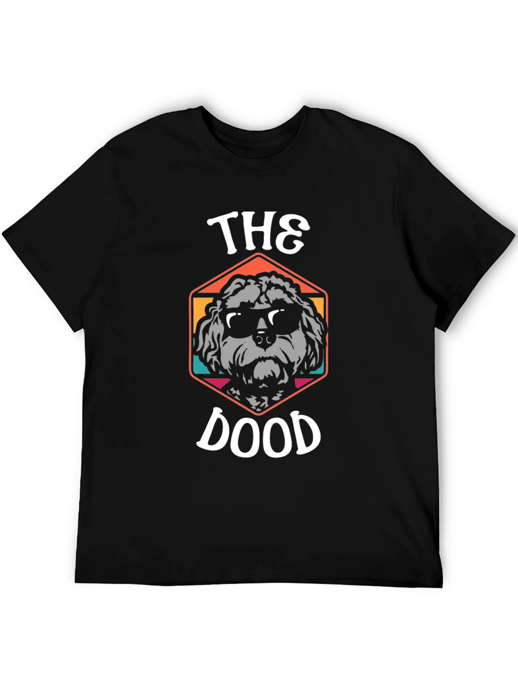 The Dood T-Shirt: Cool Dog Retro Graphic Tee