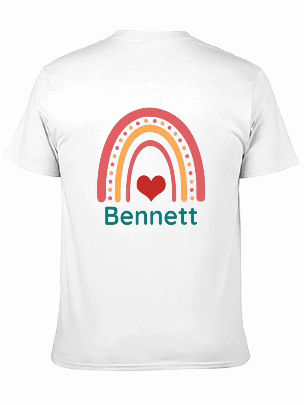 Rainbow Name Personalized T-Shirt