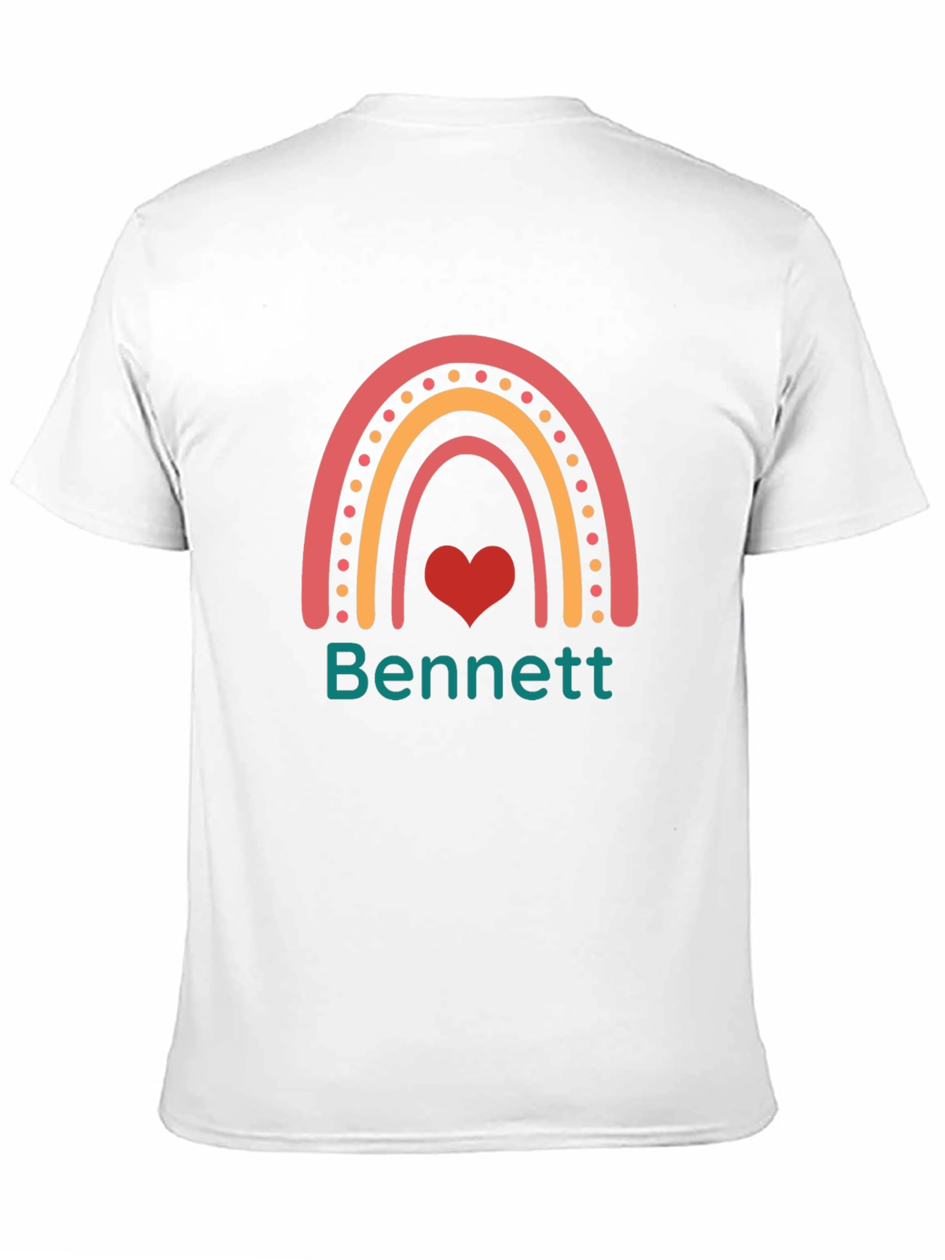 Rainbow Name Personalized T-Shirt