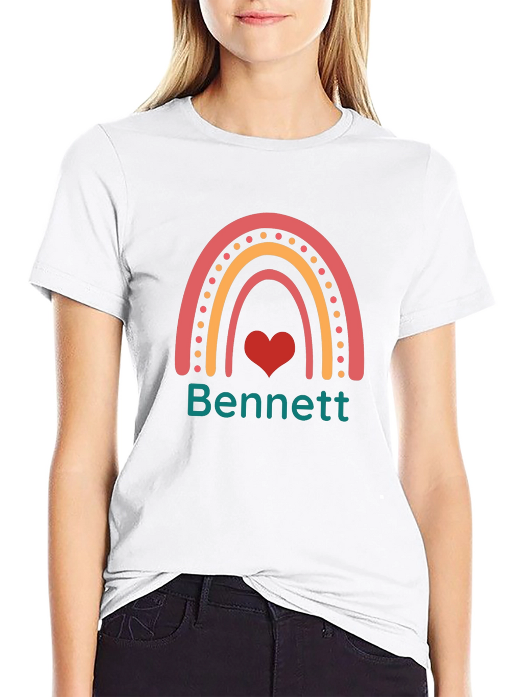 Rainbow Name Personalized T-Shirt