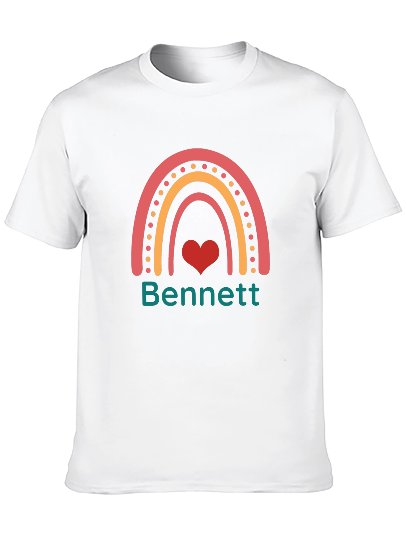 Rainbow Name Personalized T-Shirt