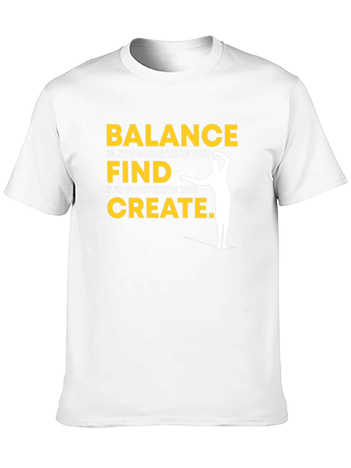 Balance Quote T-Shirt - Inspirational Graphic Tee