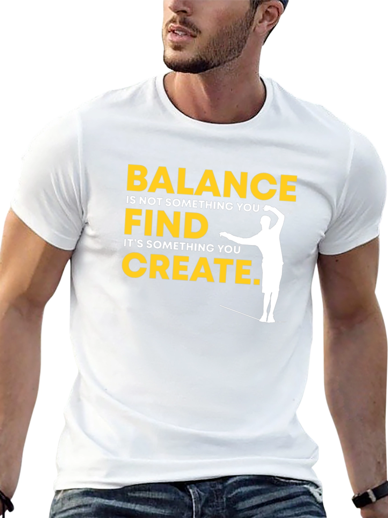 Balance Quote T-Shirt - Inspirational Graphic Tee