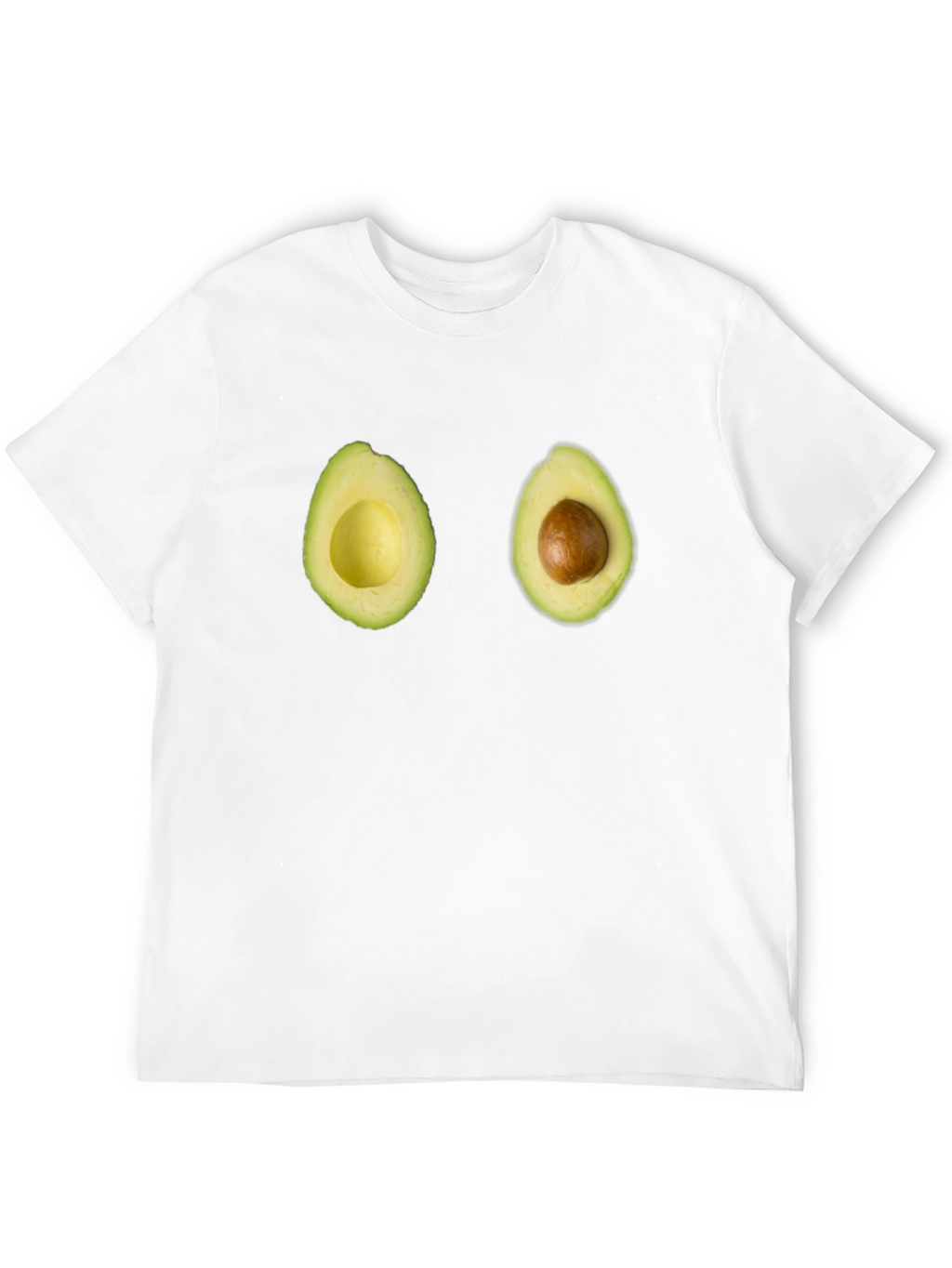 Avocado Halves Graphic Tee - Fun & Unique Design