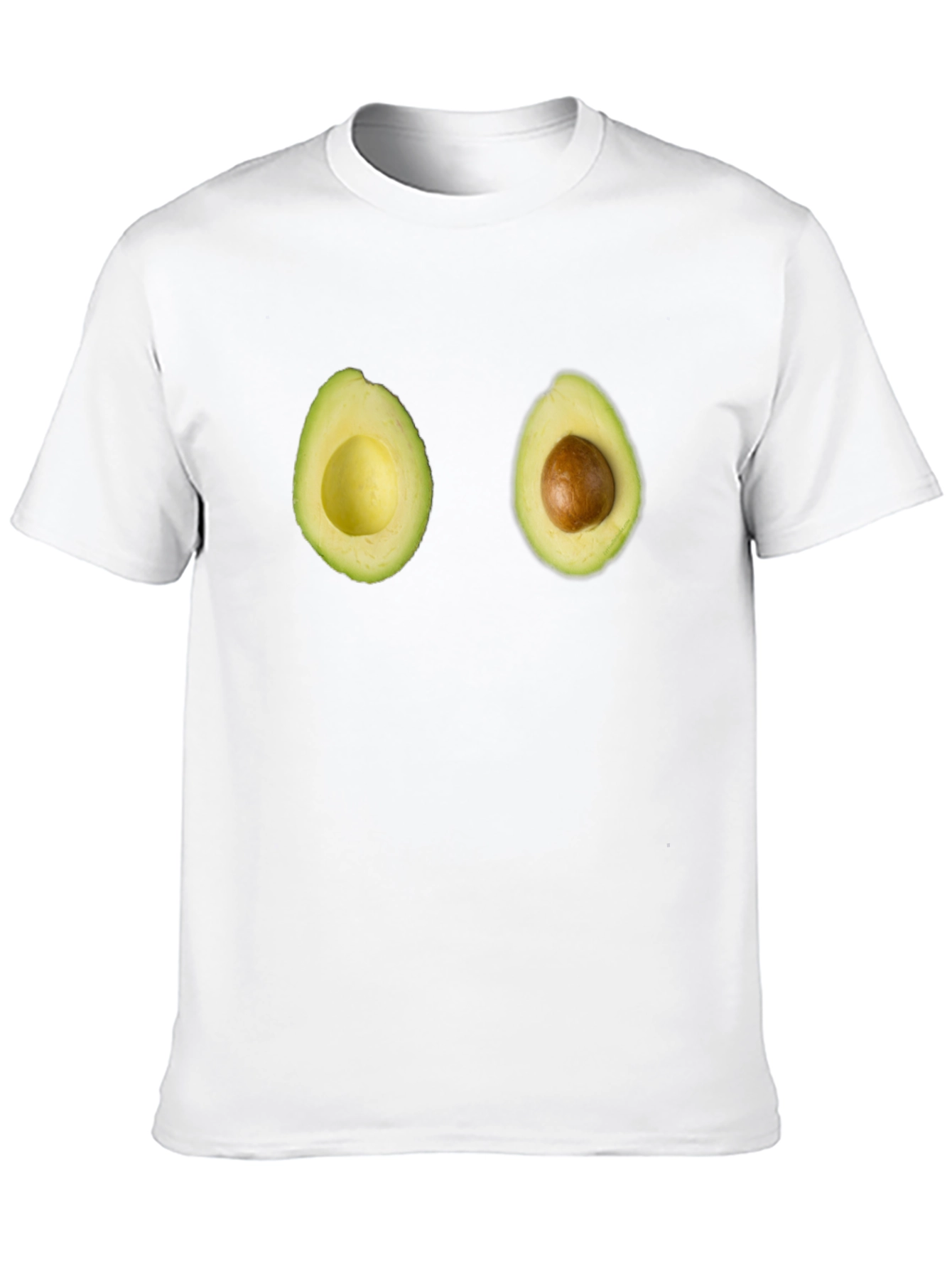 Avocado Halves Graphic Tee - Fun & Unique Design