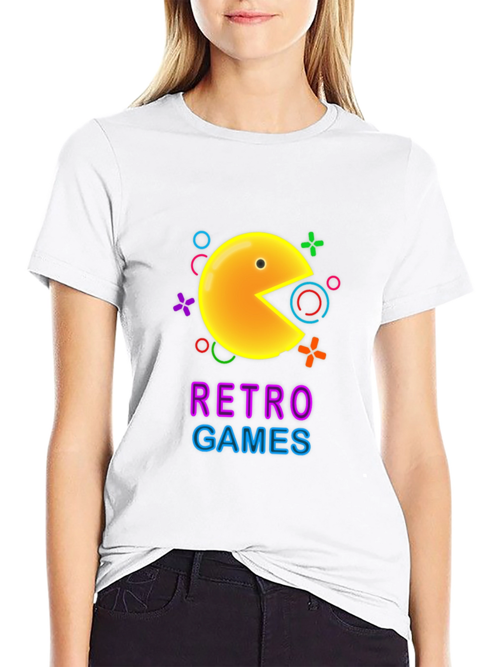 Retro Games Pac-Man Graphic T-Shirt