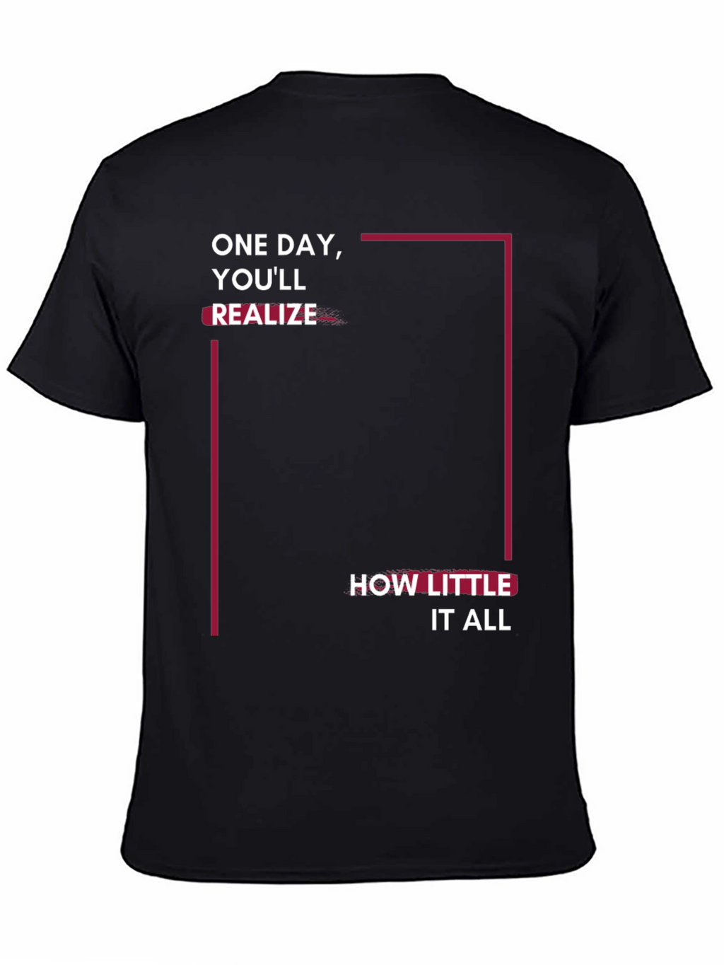 Realize T-Shirt - Inspirational Graphic Tee