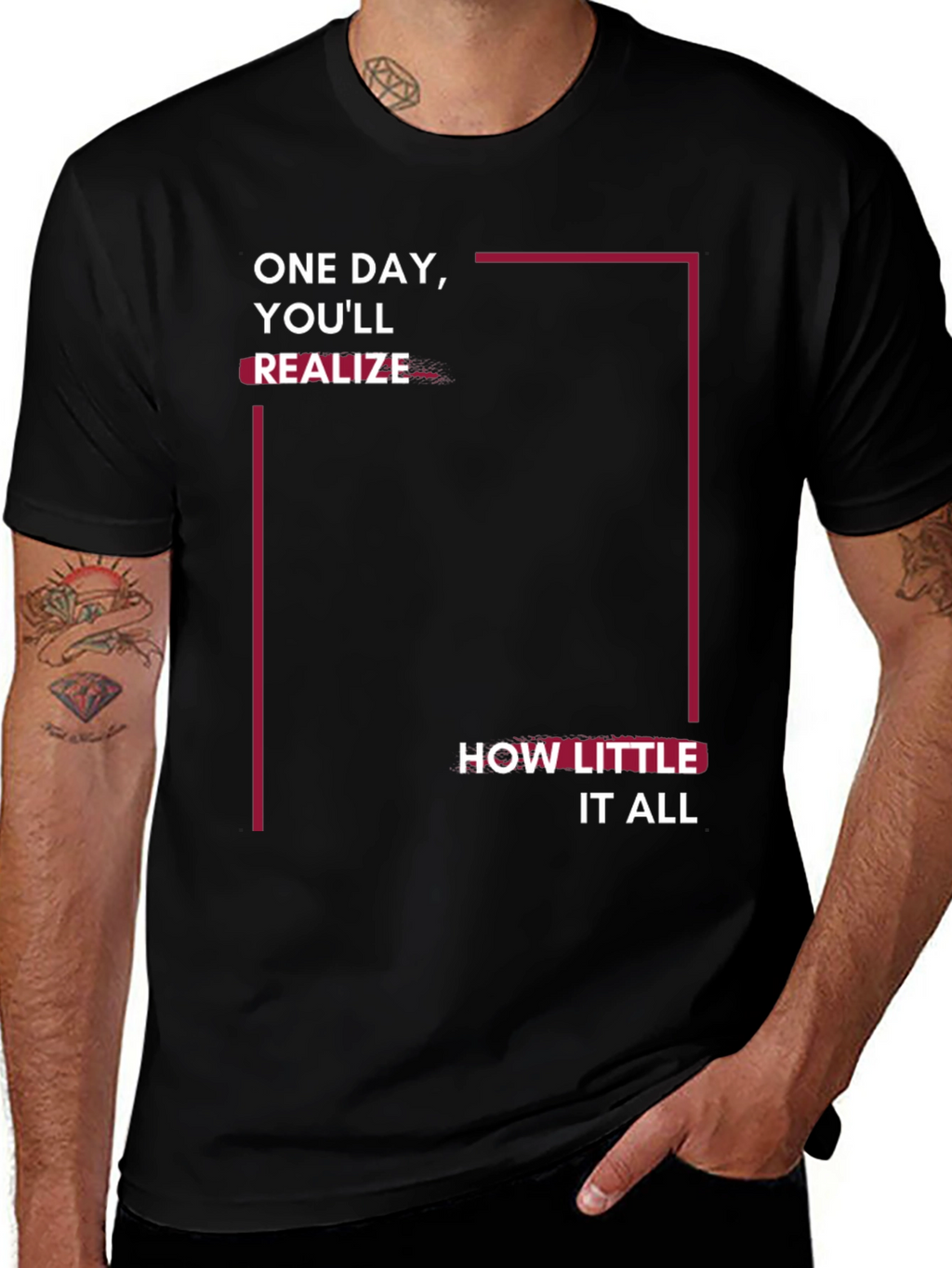 Realize T-Shirt - Inspirational Graphic Tee