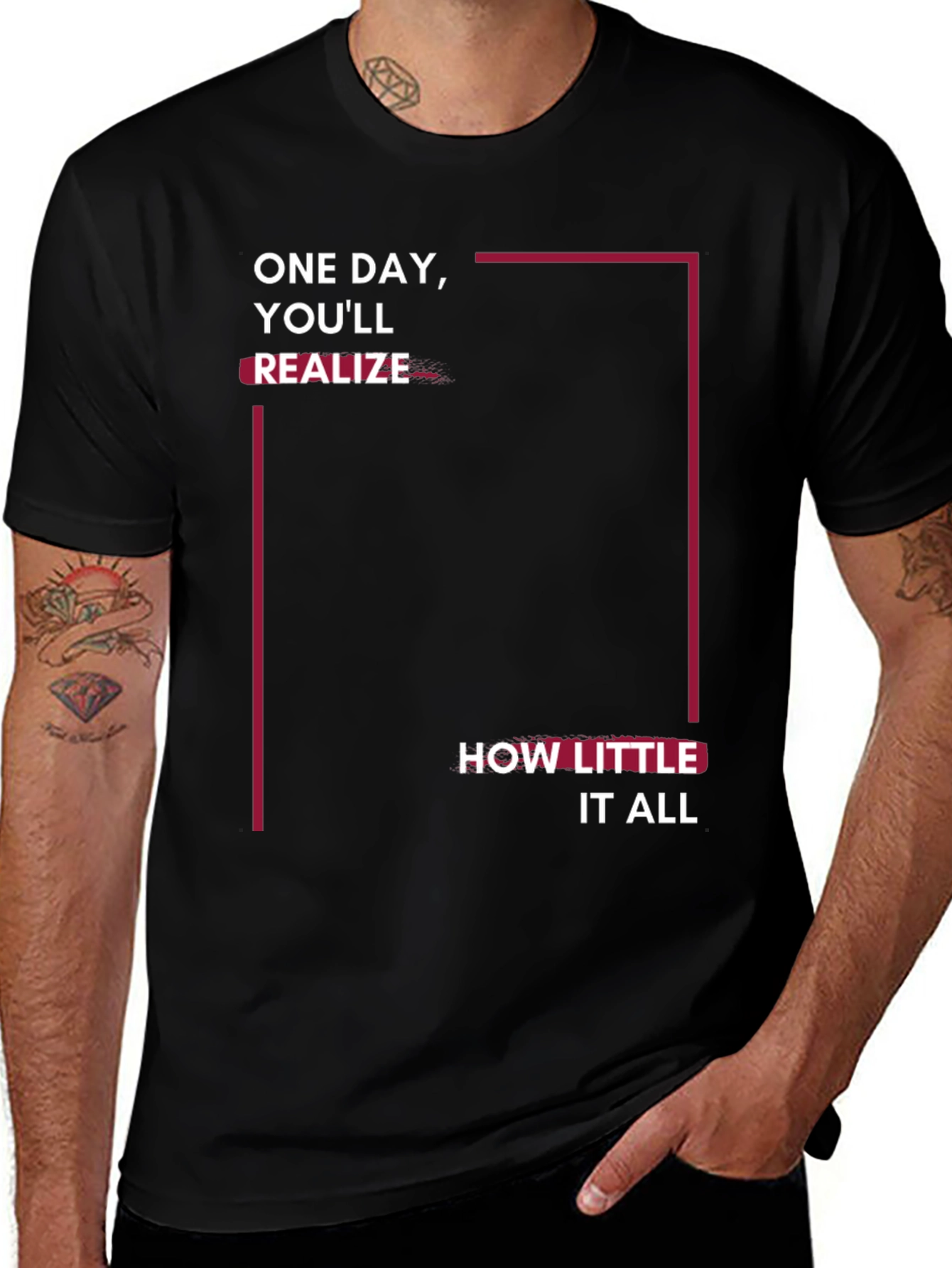 Realize T-Shirt - Inspirational Graphic Tee