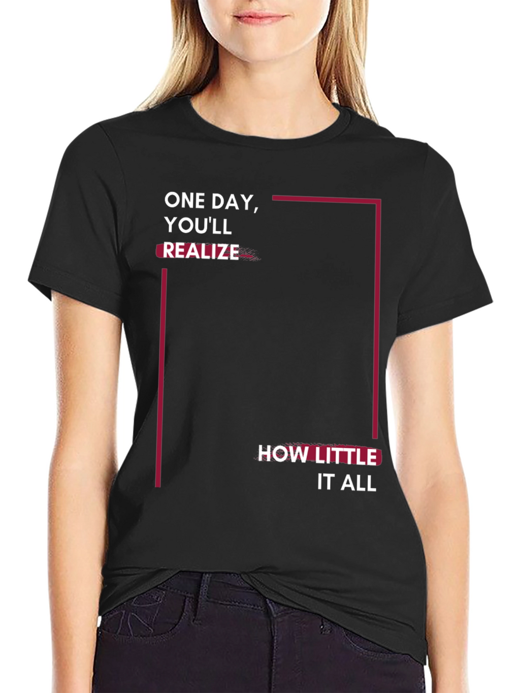 Realize T-Shirt - Inspirational Graphic Tee