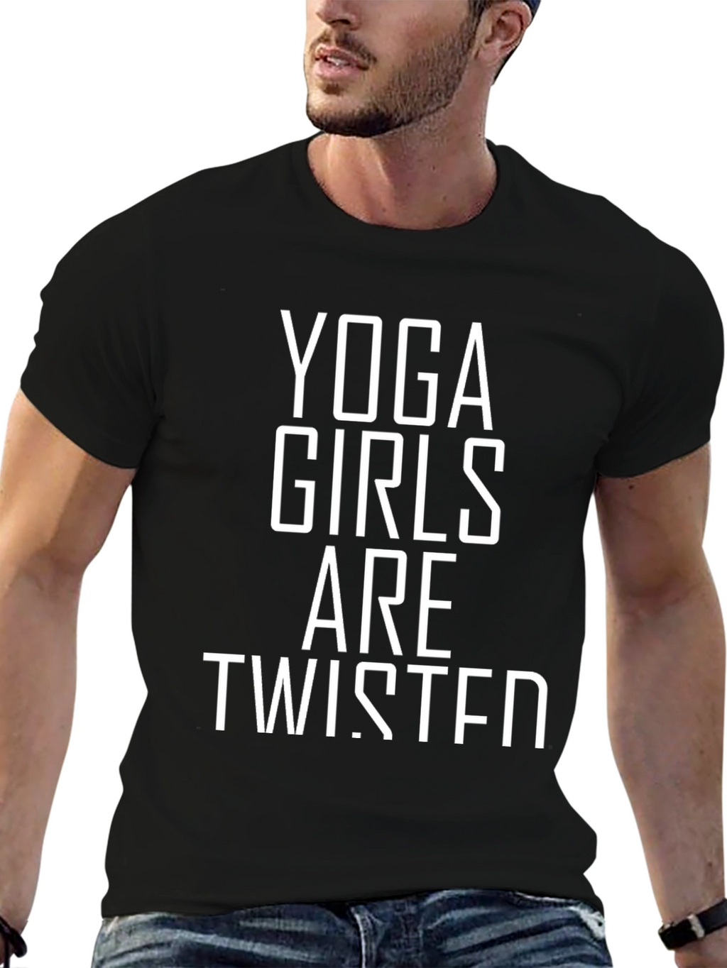Yoga Girls Are Twisted Graphic Tee