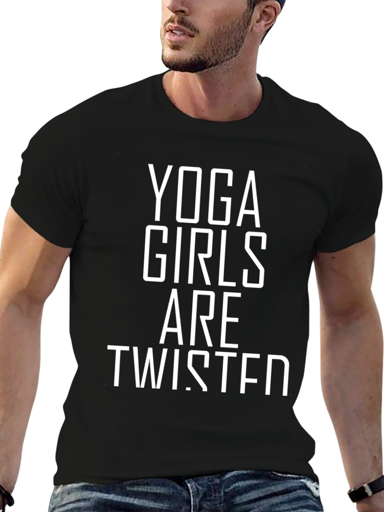 Yoga Girls Are Twisted Graphic Tee