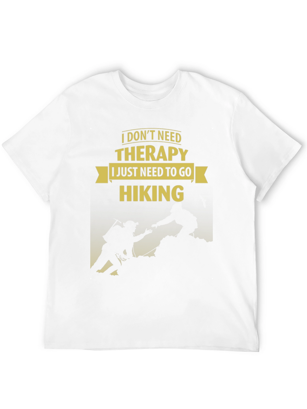 Hiking Therapy Tee - Adventure Awaits!